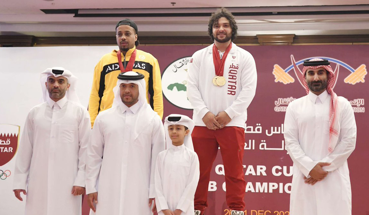 Qatar's Fares Ibrahim Wins 6 Golds in Qatar International Cup and Arab Weightlifting Championship